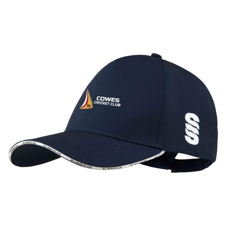 Cowes CC Playing Baseball Cap - Navy