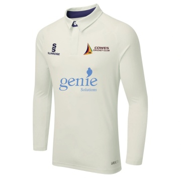 Ergo Long Sleeve Cricket Shirt Navy