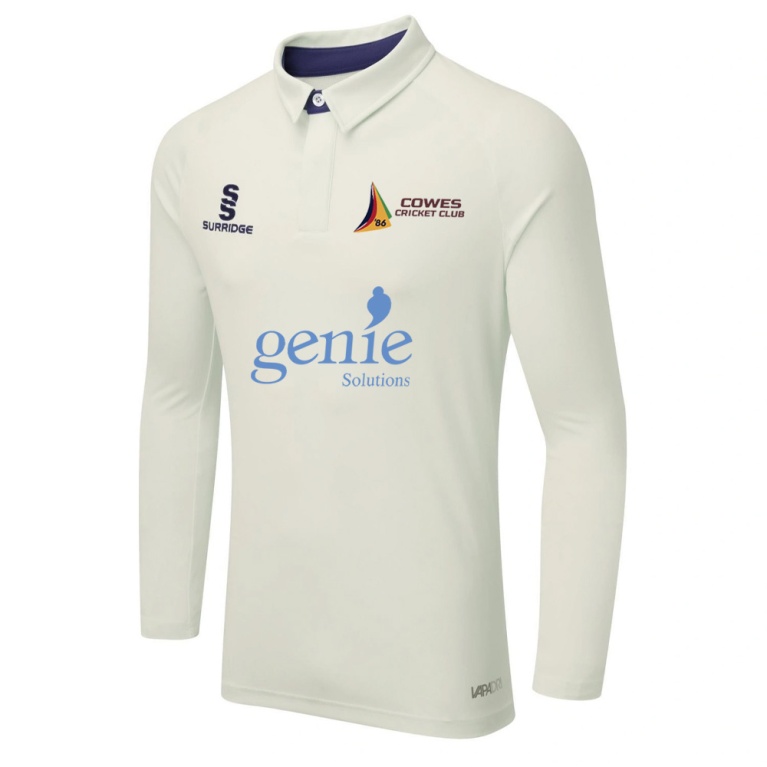 Ergo Long Sleeve Cricket Shirt Navy